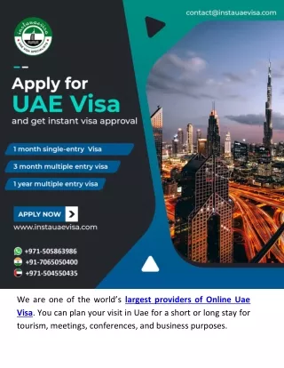 Apply for UAE Visa Online