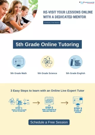 5th Grade Tutoring