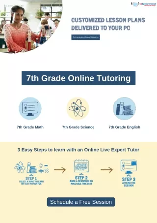 7th Grade Tutoring