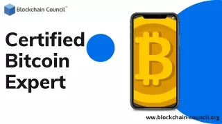 certified bitcoin expert