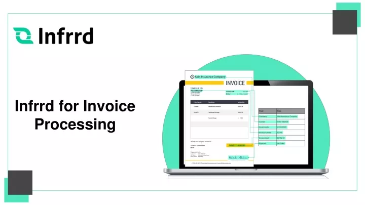 infrrd for invoice processing