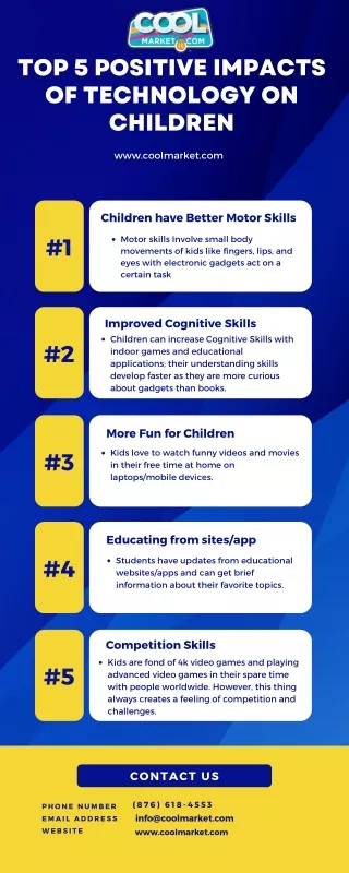 Top 5 Positive Impacts of Technology on Children