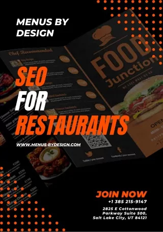 SEO For Restaurants