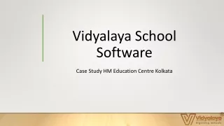 Case Study HM Education Centre Kolkata