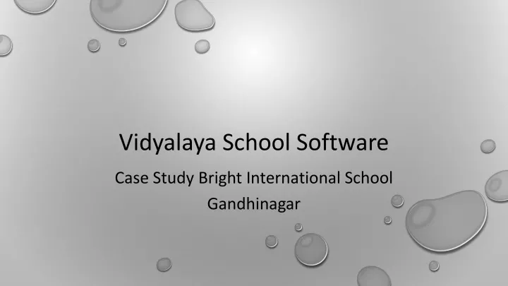 vidyalaya school software