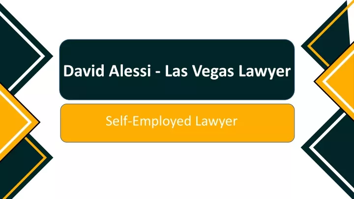 david alessi las vegas lawyer