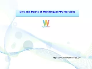 do s and don ts of multilingual ppc services