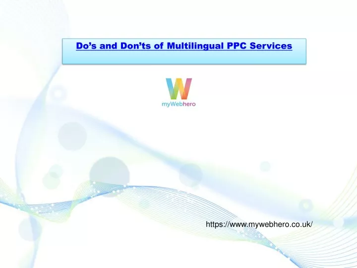 do s and don ts of multilingual ppc services