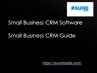 small business crm software small business