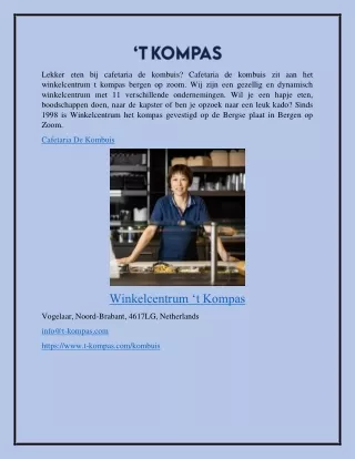 Cafetaria De Kombuis t-kompas.com