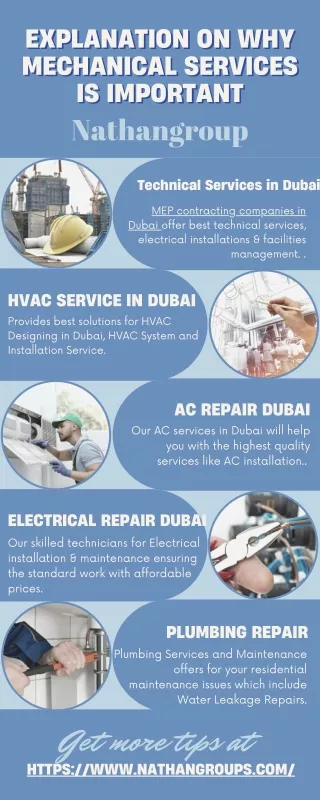 Explanation On Why Mechanical services Is Important