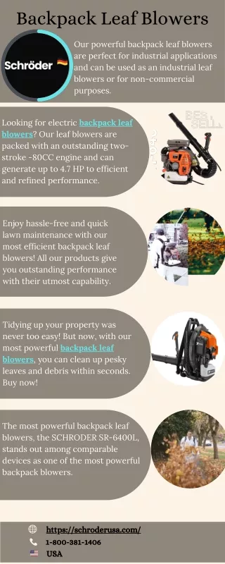 Backpack Leaf Blowers