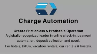 Hotel Chargeback Solution - Charge Automation