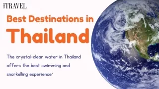 Best Destinations in Thailand