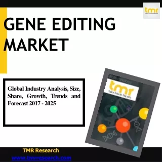gene editing market