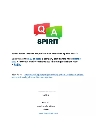 Why Chinese workers are praised over Americans by Elon Musk-converted