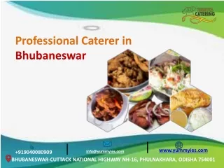 Professional caterer in bhubaneswar