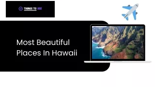 Most Beautiful Places In Hawaii