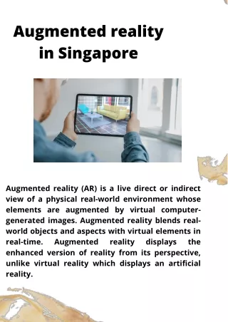 Augmented Reality Company Singapore