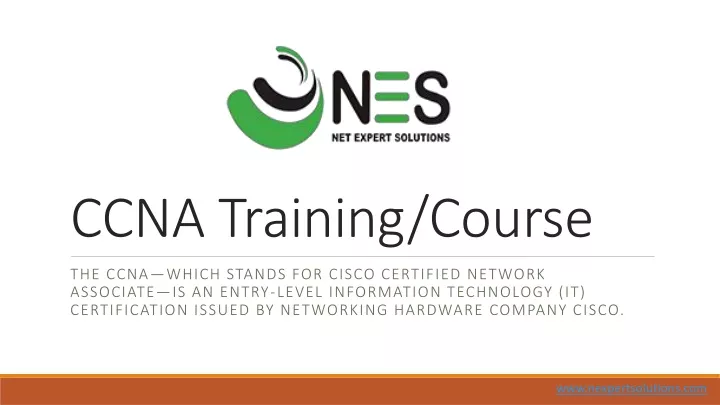 ccna training course
