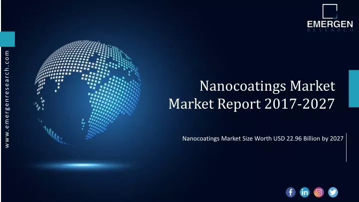 nanocoatings market market report 2017 2027