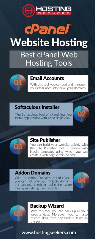 best cpanel web hosting tools
