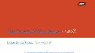 Tata Nexon EV Max Review | Nexon EV Max Review - autoX
