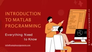 introduction to matlab p r o g r a mm i n g