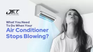 What You Need To Do When Your Air Conditioner Stops Blowing?