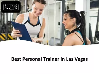 best personal trainer in las vegas