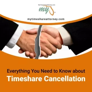 Learn More about Timeshare Cancellation Florida