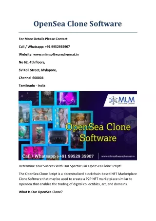 opensea clone software