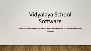 vidyalaya school software