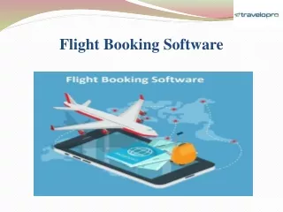 flight booking software