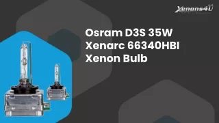 osram d3s 35w xenarc 66340hbi xenon bulb