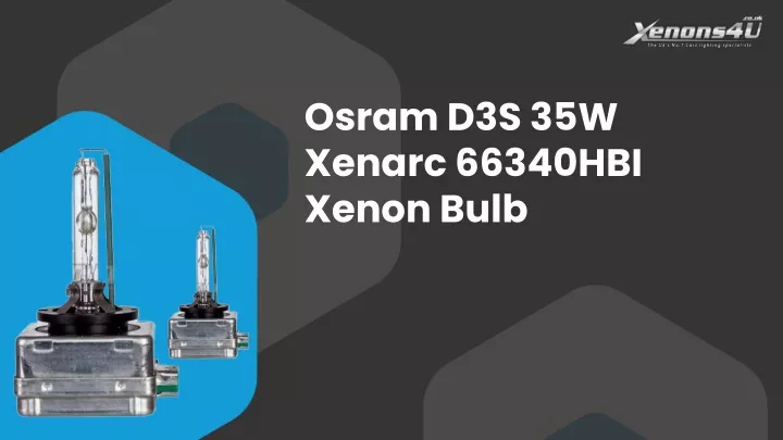 osram d3s 35w xenarc 66340hbi xenon bulb