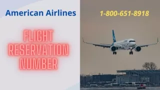 1-800-651-8918 American Airlines flight reservation number