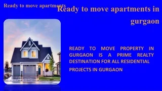 Buy Ready to move property in gurgaon- 919212306116