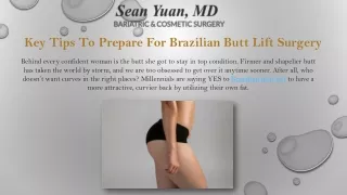 Brazilian Butt Lift Cost | Aesthetic and Bariatrics