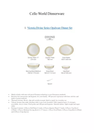 cello world dinnerware 1 victoria divine series
