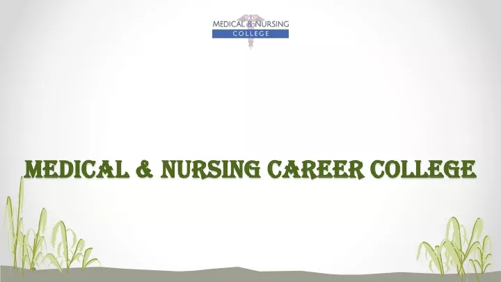 medical medical nursing career college nursing