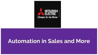 automation in sales and more