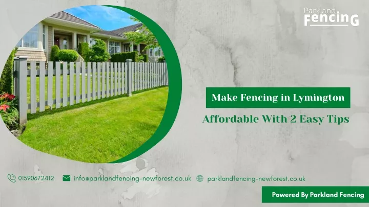 make fencing in lymington