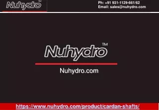nuhydro com