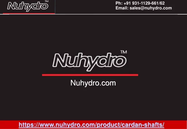 nuhydro com