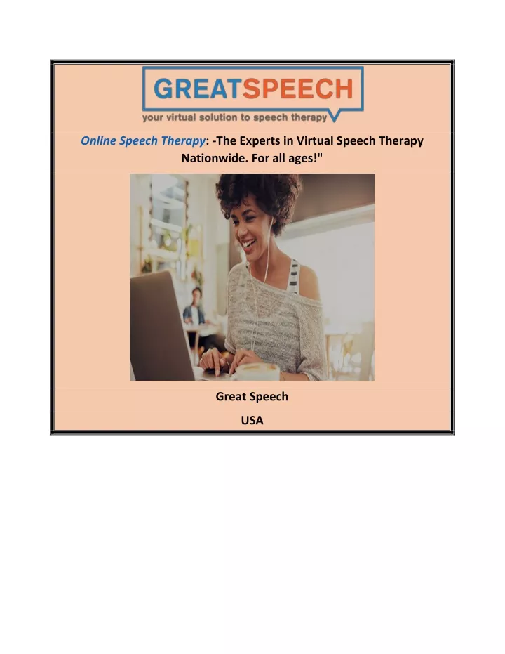 online speech therapy the experts in virtual