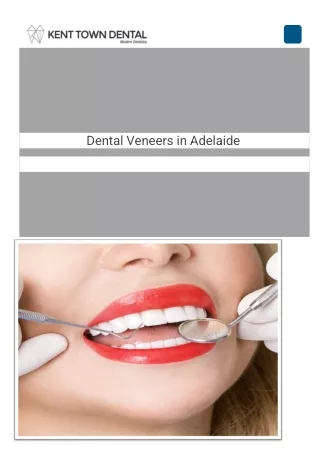 Why You Should Get Dental Veneers In Adelaide