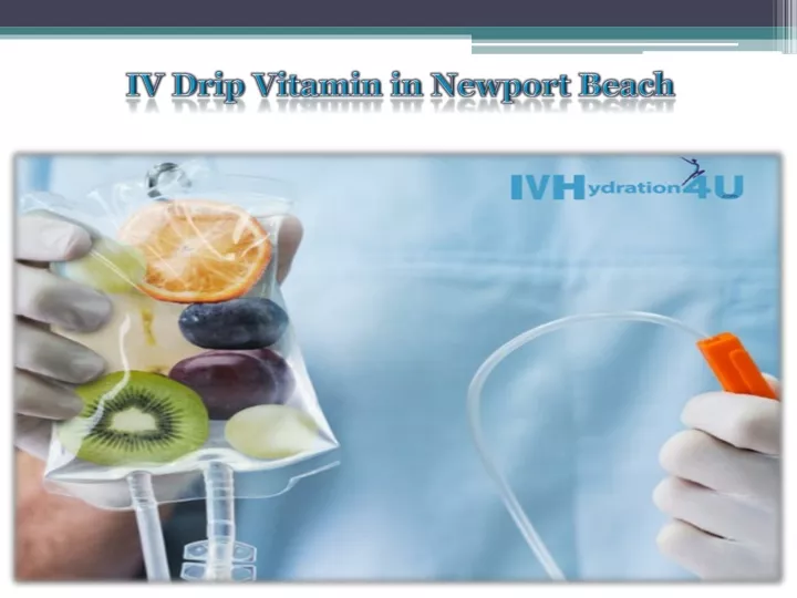 iv drip vitamin in newport beach
