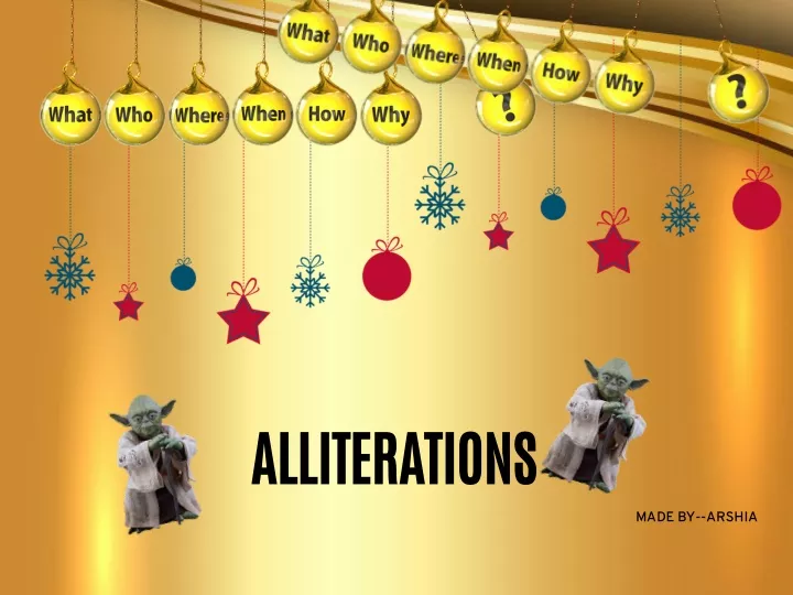 alliterations