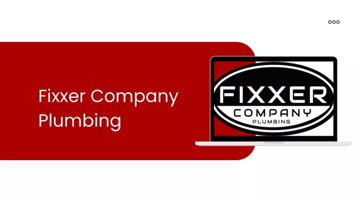 fixxer company plumbing